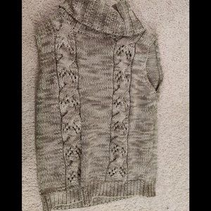 COPY - 🔥🌟3/$15 Woman’s turtle neck tank knit top size M petite